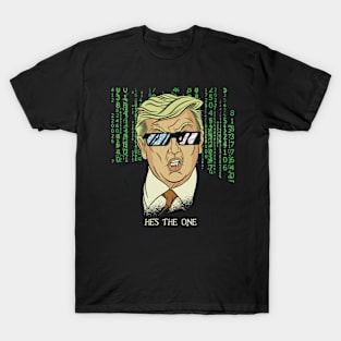 Trump Matrix Artwork T-Shirt